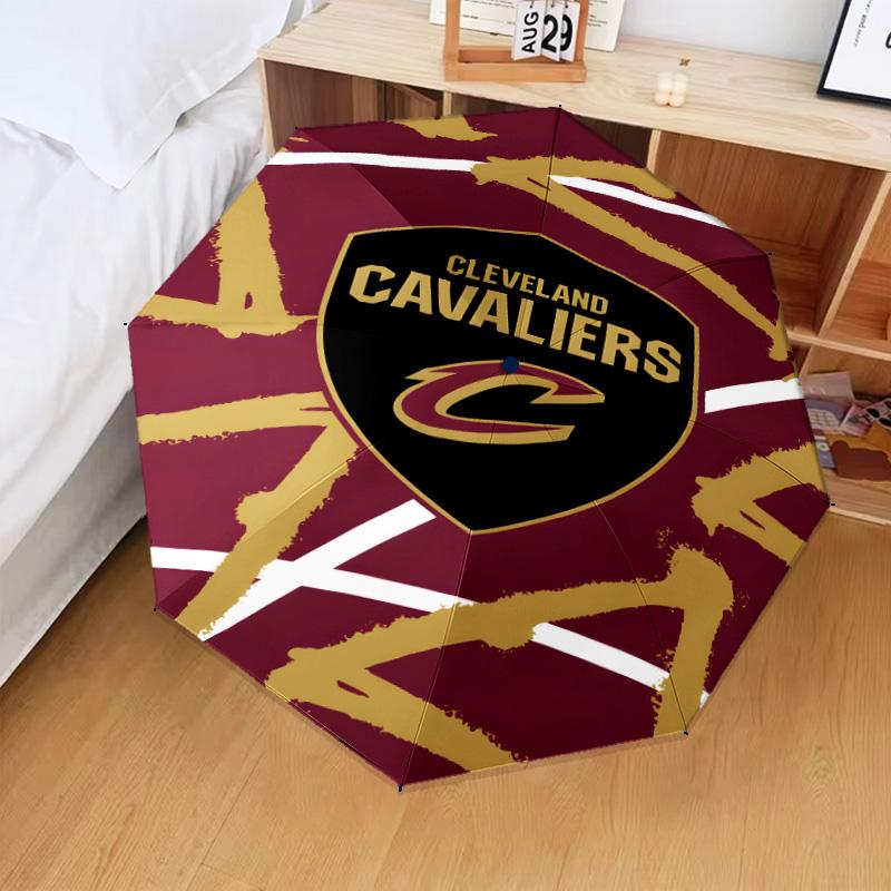 Cleveland football Umbrella Folding umbrella, automatic umbrella 8-Frame for Travel, camping Use Gift for Halloween Christmas