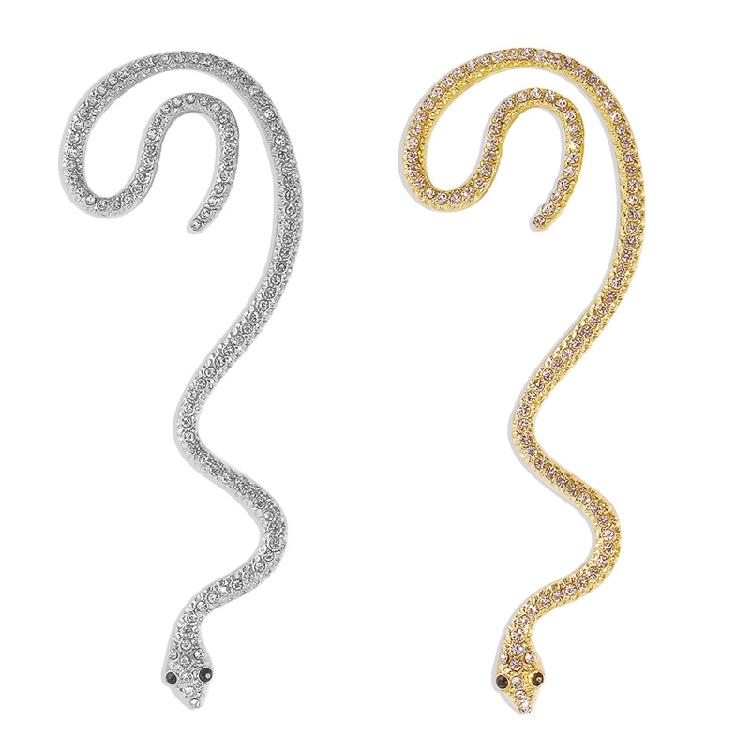Retro Snake Cuff Cartilage Earrings No Pierced Earrings All-match Women Jewerly