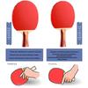 Genuine Double Happiness Table Tennis Racket for Beginners: Children's Professional 3-Star 4-Star Horizontal/Vertical Bat.