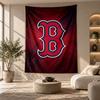Decorative Tapestry,Boston Red Sox Printed Wall Art, Lightweight Wall Hanging For Bedroom Background