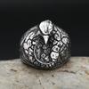 New Vintage 316L Stainless Steel Eagle Rings For Men Women Punk Biker Viking Animal Ring Unique Fashion Jewelry Gifts Wholesale