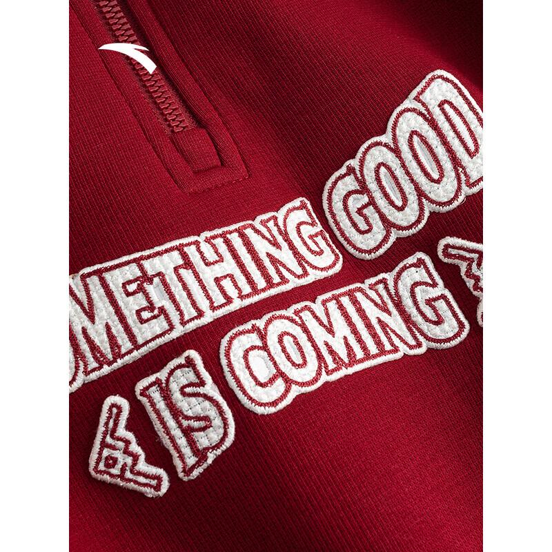 ANTA 'Good Things Happen' Half-Zip Pullover Sweatshirt