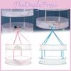 Foldable Circular Clothes Drying Net Double Layer Dry Clothing Tools Basket