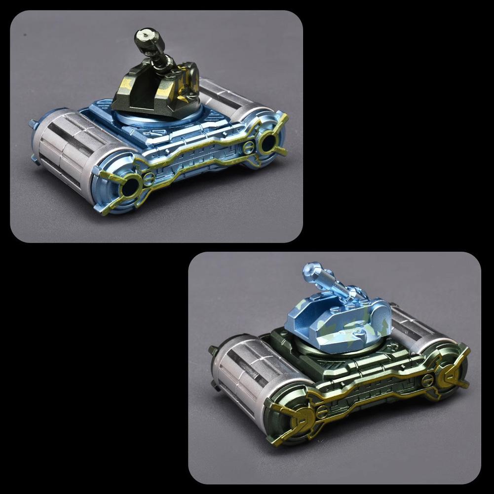 Tank Fingertip Gyro Spinner Mechanical Rotating Gyro Decompression Toys EDC Fidget Spinner Stress Relief Toy Gifts For Kids