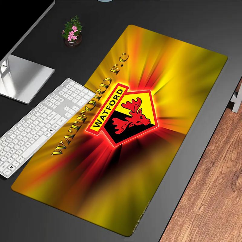 Watford Crest Design Mouse Pad, Gaming Mouse Pad, Keyboard Pad, Desk Decor for Computer Notebook Fan Gift Birthday Gift