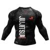 Digital Print Quick-Dry Long Sleeve Training Top - Autumn/Winter Running Tee