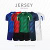 Custom Digital Print Quick-Dry Sports Jersey & Shorts Set - Breathable Summer Football Uniform