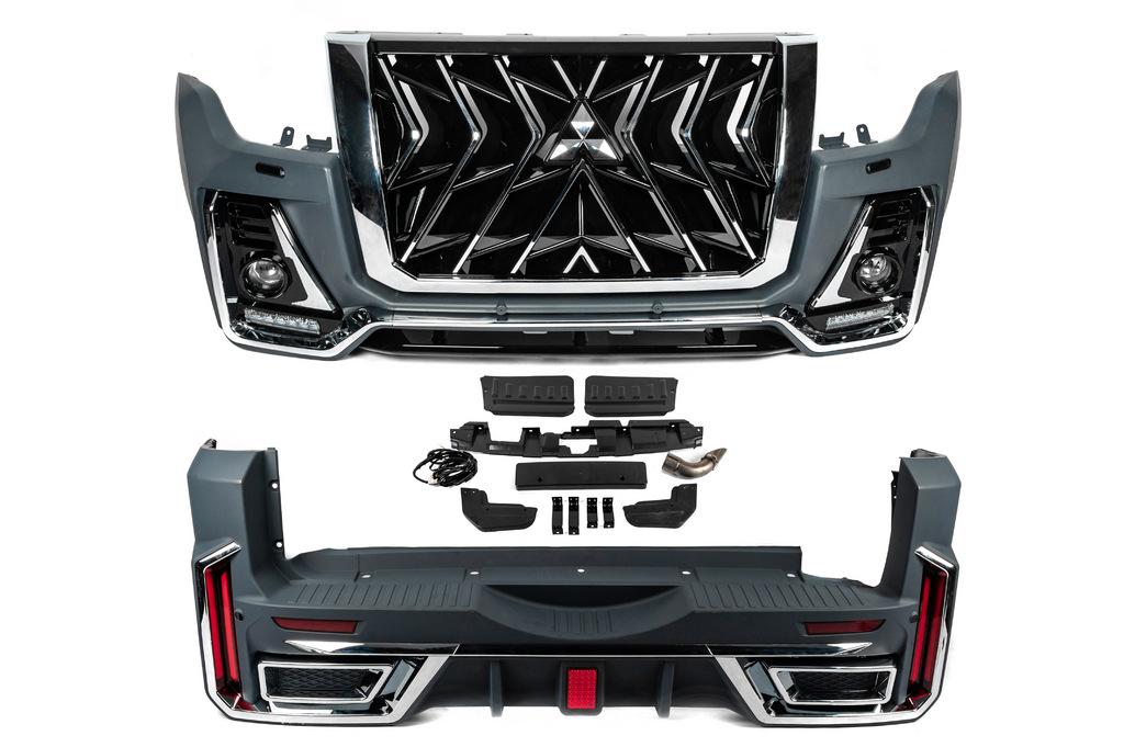 Black Hawk karosserisett for Mitsubishi Pajero Wagon IV