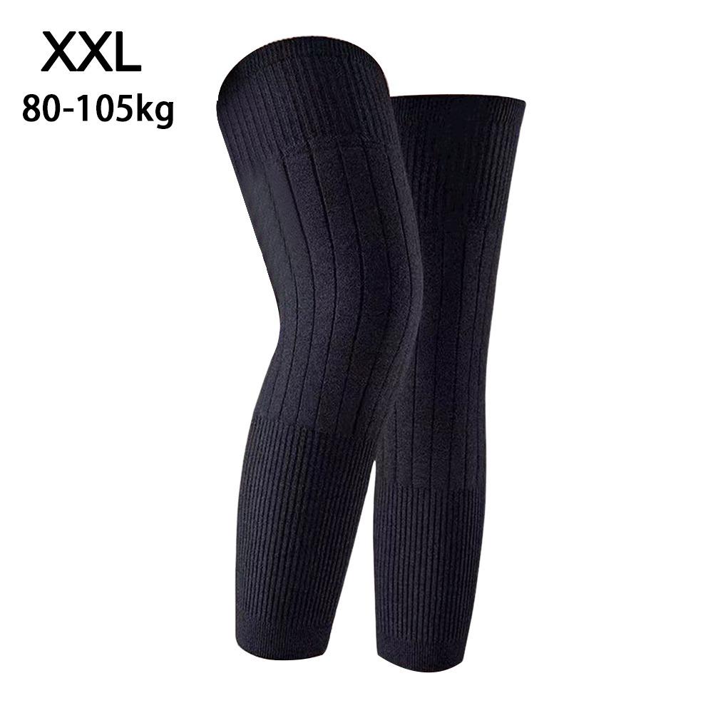 Thickened Winter Knee Pads Plus Velvet Leg Sleeves New Knee Support Unisex