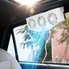 Solar Powered Solar Powered Car Ventilator Low Energy Consumption Auto Air Vent Daily Use