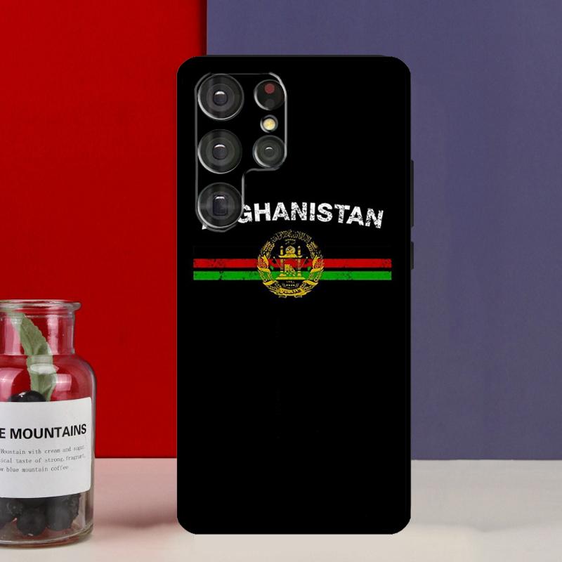 Afghan Afghanistan Flag Funda Case For Samsung Galaxy S25 Ultra S9 S10 S20 S21 S22 Plus S23 FE S24 Ultra Phone Cover