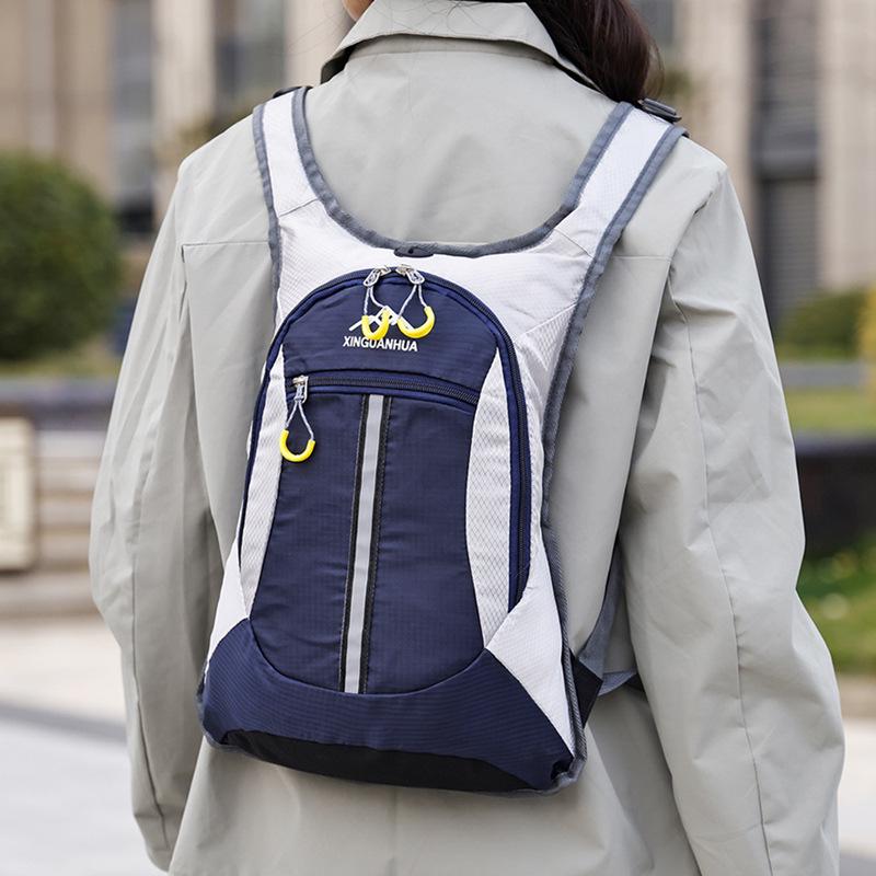 Unisex Lightweight Breathable Cycling Backpack, Wear-resistant, Large Capacity, Multi-compartment for Outdoor and Mountaineering Activities