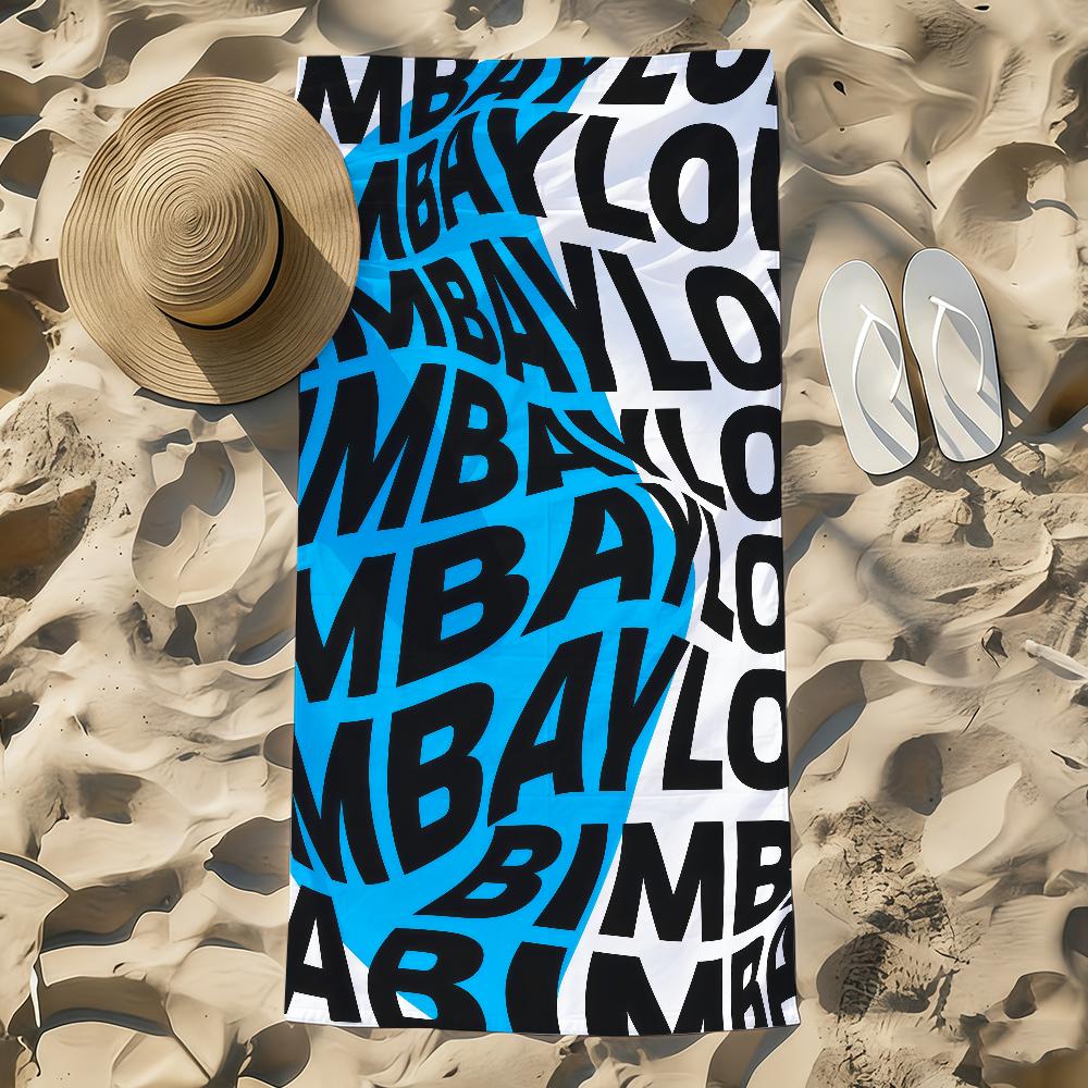 B-BimbaES Fashion Towel Beach Towel Oversized Quick Dry Towel Absorbent Soft Swim BeachTowels for Men Women