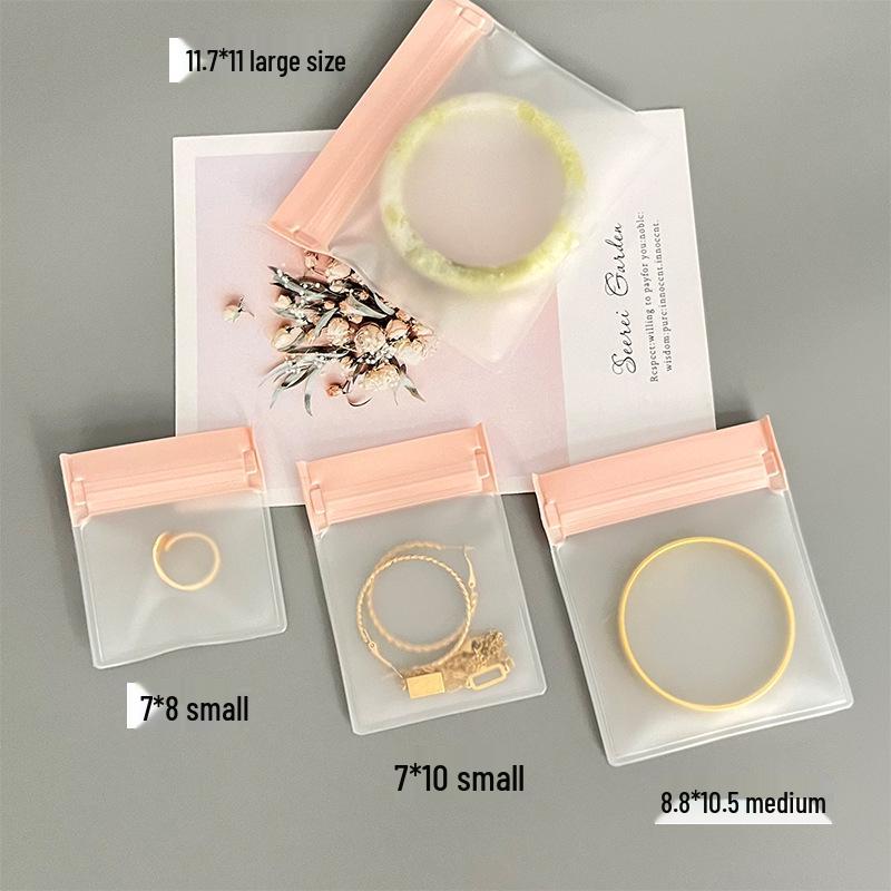 EVA Anti-Oxidation Soft Jewelry Storage Bag for Earrings & Necklace