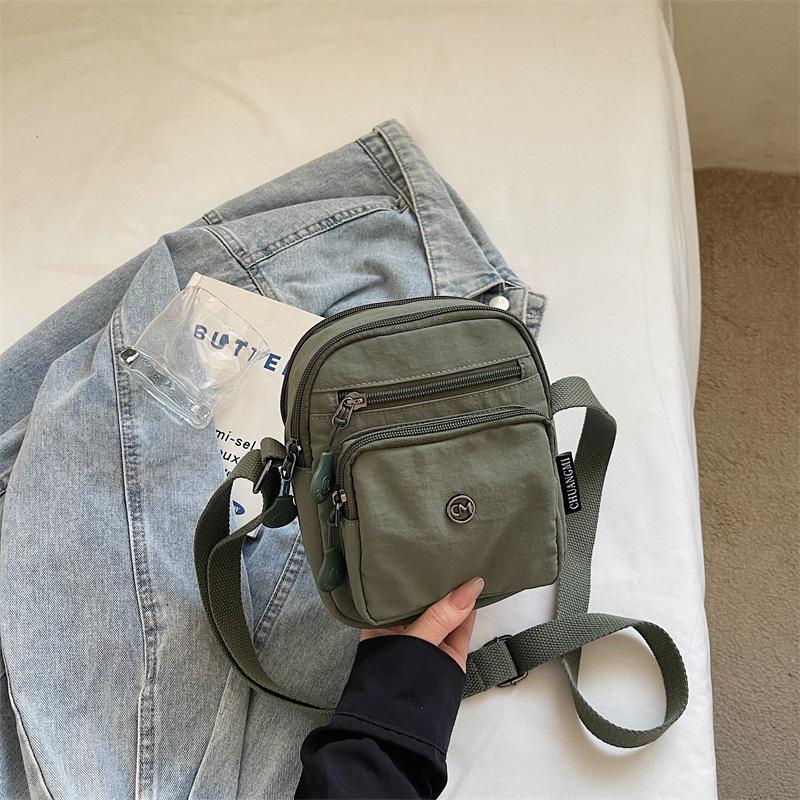 Women's Bag Lightweight Nylon Shoulder Crossbody Bag Mobile Phone Bag