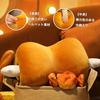 DINETTE Bone-in Meat Plush Toy, Manga Meat Cushion, Approx. 42cm, Large Toy, Body Pillow