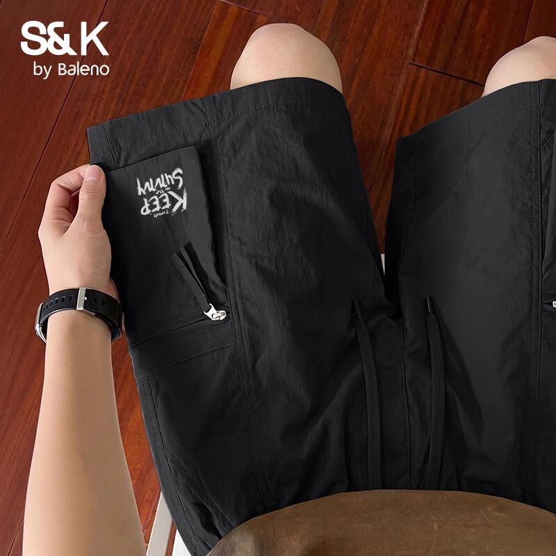 Baleno Men s 2026 Summer American Style Casual Cargo Shorts 3XL