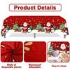 Santa Claus Xmas Tree Tablecloth Pvc Pe Christmas Table Cover Party Dining Decorations Home 2026 Navidad Noel  Year Gifts