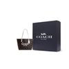 Coach 33 Brand Letter Micro Logo Coated Canvas Tote Shopping Bag Handheld Shoulder Bag Large Women tote Brown CY705-SVXIC