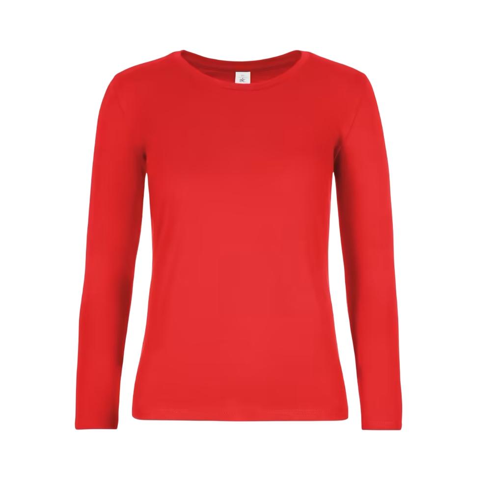 B&C Womens/Ladies #E190 Long-Sleeved T-Shirt