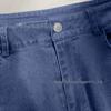 European & American Women's Versatile Loose Cropped Jeans with Pockets