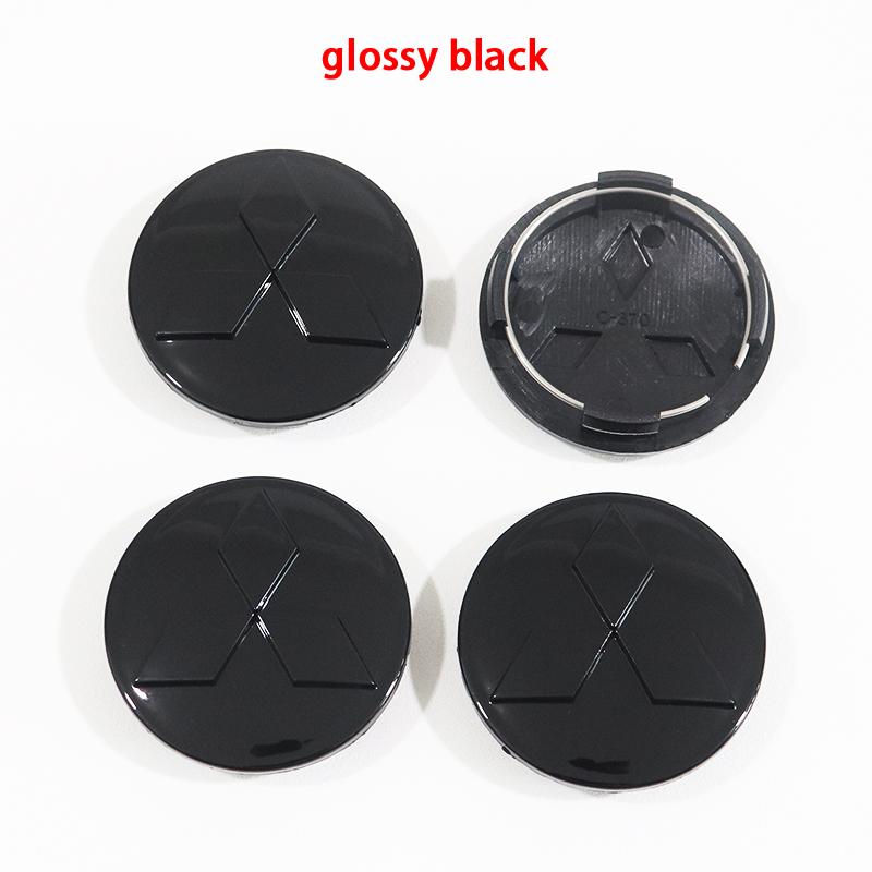 

40pcs 3D ABS 60mm Mitsubishi car emblem Wheel Center Hub Cap auto Rim refit dust-proof badge covers sticker styling accessories 60mm wheel cap&Mitsubishi 40pcs
