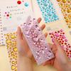 Love Heart Shaped Face Gem Sticker for Kids Diamond Acrylic Crystal Tattoo Stickers DIY Three-dimensional Rhinestone Decorations