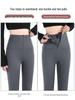 Invisible Zipper Women's High Waist Tummy Control Yoga Pants - Slimming, Comfortable, Butt Lift Base Layer for Spring & Autumn