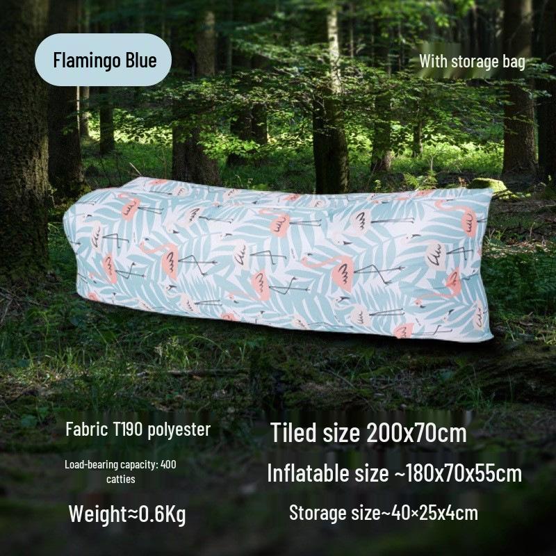 Portable Inflatable Sofa Bed for Outdoor Camping & Beach Lounging