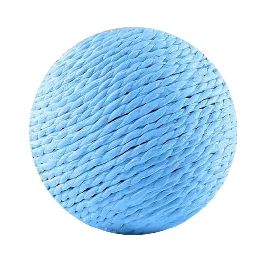 Faux Sisal Cat Ball Toy 8CM Large Sisal Scratch Ball синий