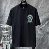8708 CHROME HEARTS 2026 Summer New High Quality Cotton Round Neck Loose Large Size Men's and Women's T-shirt Couple T-shirt