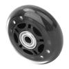 3in Casters Wheel, Silent PU with Gold Shower Grab Black Transparent   Bathroom 18 608ZZ Bea  Skates Luggage Cart Accessories