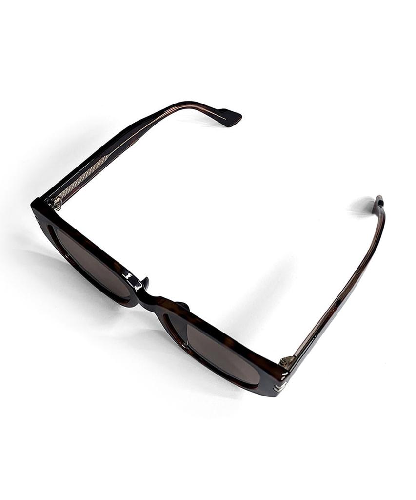 MAISON MASTER James Oval Sunglasses Leopard