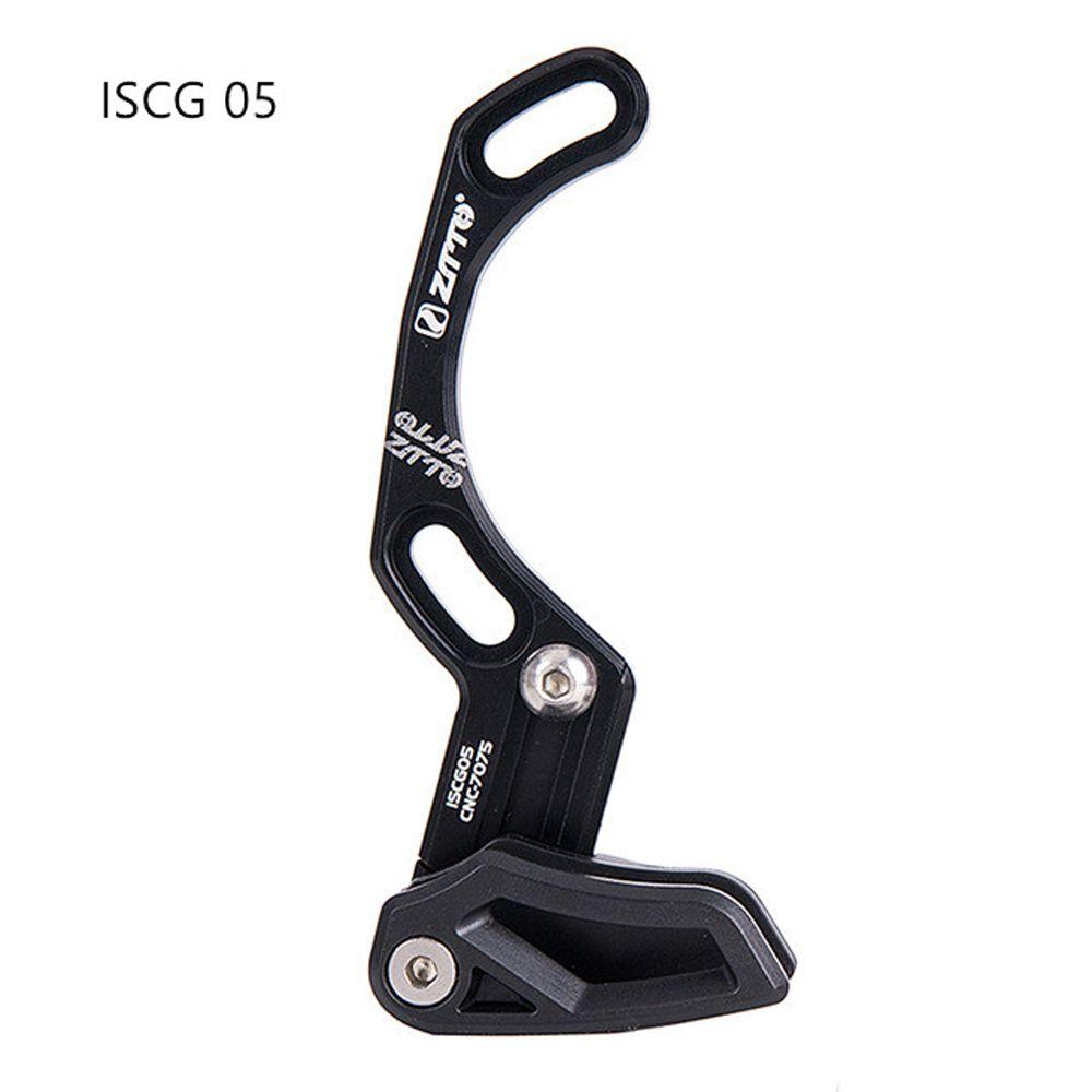 Road Bike ISCG05 Single Ring CNC Bike Chain guide Single Speed Aluminum Zinc Zinc Alloy BB mount Black-ISCG 05