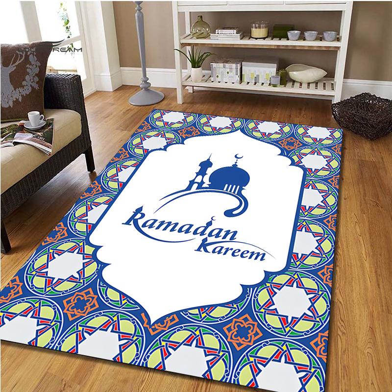 Muslim Prayer Non-slip Carpet Room Mat Square Kitchen Bathroom Floor Muslim Carpet Mat Bedroom living room IslamC Prayer Carpet