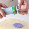 Thickness Adjustable Silicone Rolling Pin Multifunction Fondant Cake Pastry Easy Clean Bakeware Tool