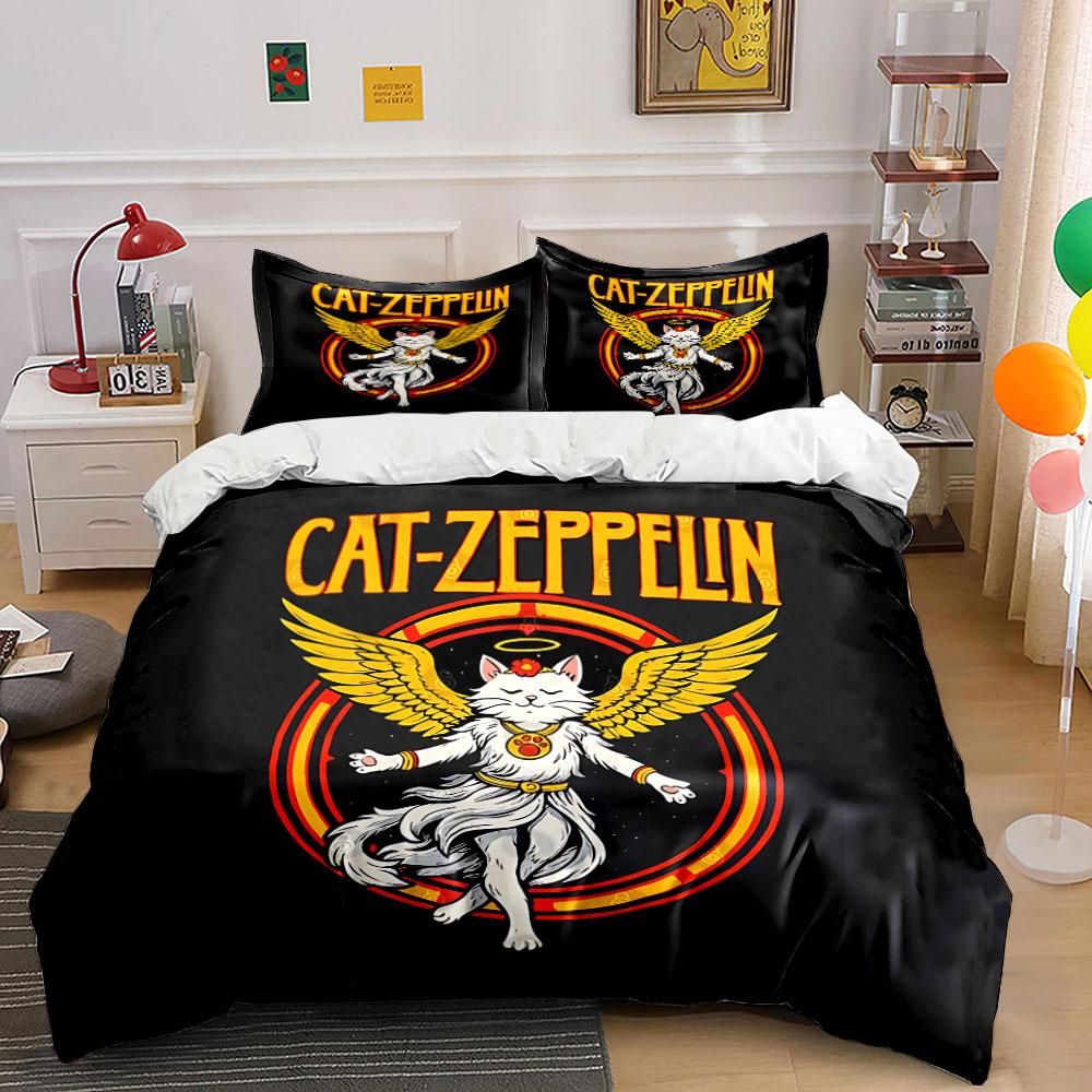 Zuckerstange Stechpalme Weihnachtsmuster Bettwäsche Bettbezug-Set Bettbezug Kissenbezüge (1*Bettbezug 2*Kissenbezüge, ohne Bettdecke)