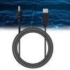 Cabo de alimentação DC retangular para satélite, substituição USB C para DC 100 W, 2 m/6,5 pés para fonte de alimentação PD de 65 W