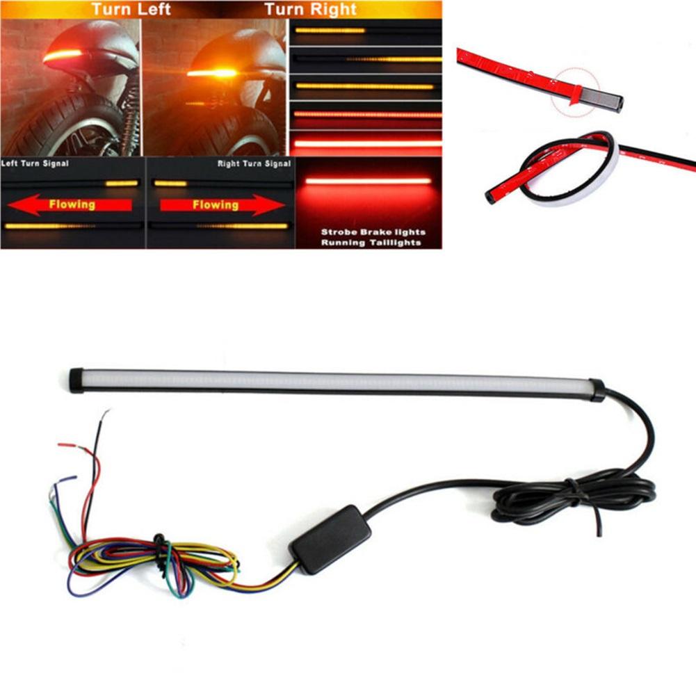 Blinker LED Bremsstreifen Wasserdicht PU+elektronische Komponenten Brandneu