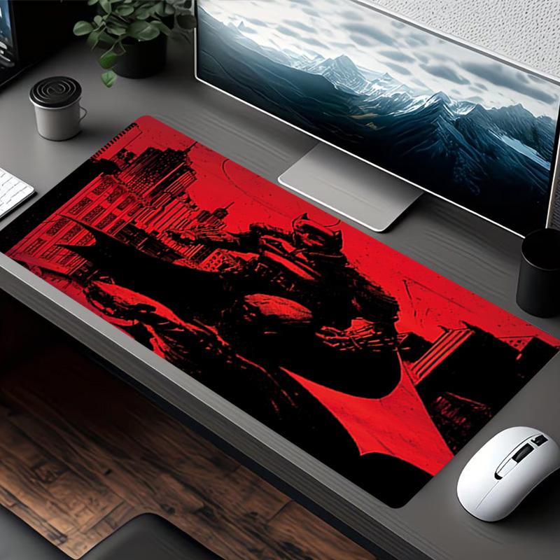 Superheroes Print Mouse Pad, for Keyboard Pad Laptop PC Mat for Office Home Use, Desk Decor, Perfect Birthday Gift for Gamers