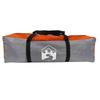Family Tent with Porch 6 Person Gray and Orange Waterproof