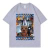 Vintage Unisextally Unstable Funny Cat Meme T Shirt WoUnisex Clothing Fashion Y2k Tshirt Summer Casual Tshirts Streetwear