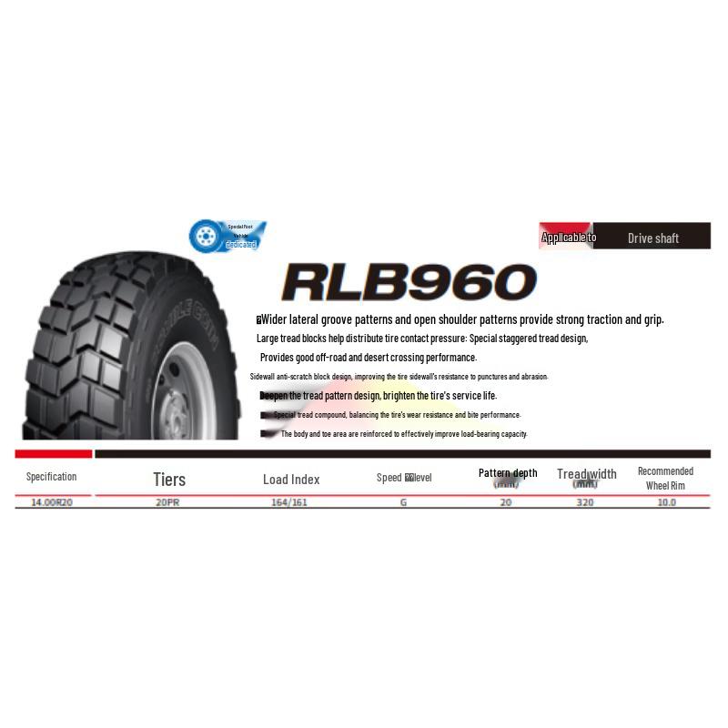 Double Coin 14.00R20 RLB960 Off-Road Tire