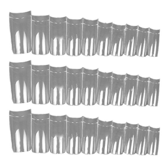 Versatile False Nails Reusable Mini Seamless
