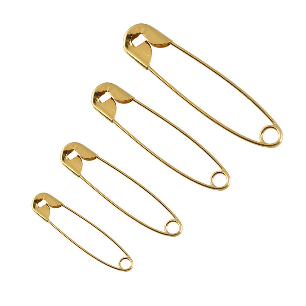 460-Piece Silver Nickel-Plated Safety Pin Set for Clothing Repair