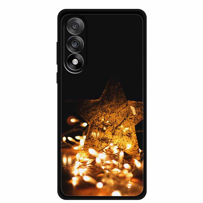 Christmas Phone Cases For OnePlus Nord 5 5G Case Shockproof Silicone Soft Black Cover Christmas Tree for 1+ Nord 5 5G Back Cover