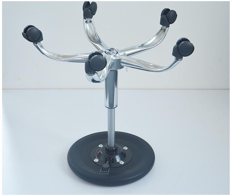 Anti-Static Adjustable Height Lab Stool with PU Foam for Long Sitting Comfort