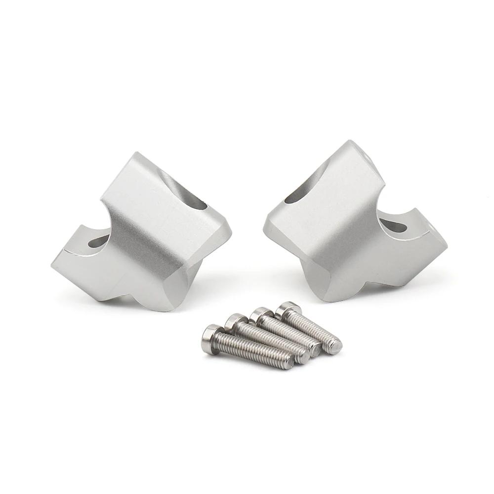 

Для DUCATI MULTISTRADA V4 Multistrada V4 Новый мотоцикл ЧПУ Алюминий Серебристый Подъемник руля Крепление руля Зажим для руля Крепление