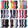 Cross-border Over-the-Knee Compression Yoga & Sport Socks Set