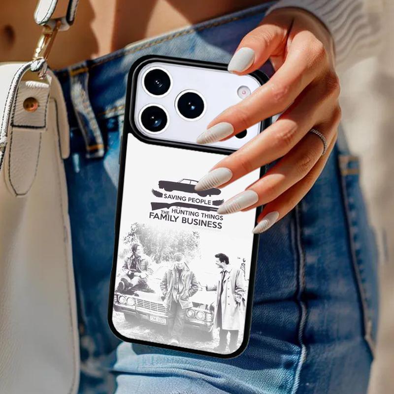 Supernatural Final Season 15 Phone Case For iPhone 17 Air 14 15 13 12 Max Cover For Apple 16e 11 Pro Max Plus Coque